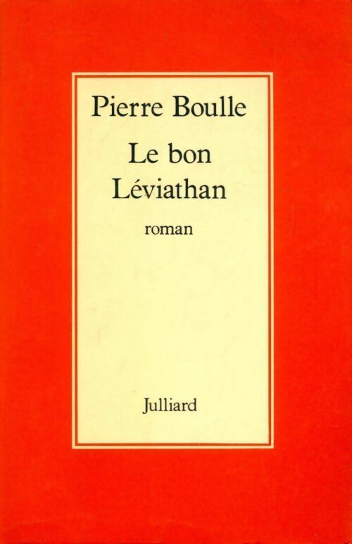 Livrenpoche : Le bon Léviathan - Pierre Boulle - Livre