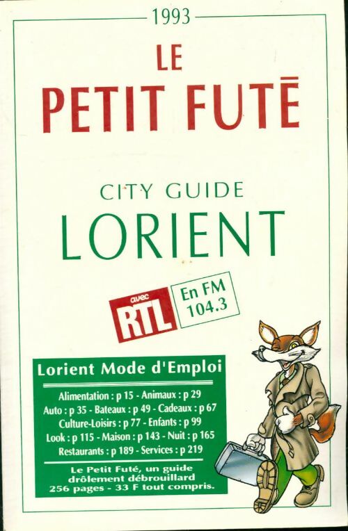 Livrenpoche : Lorient city guide - Collectif - Livre