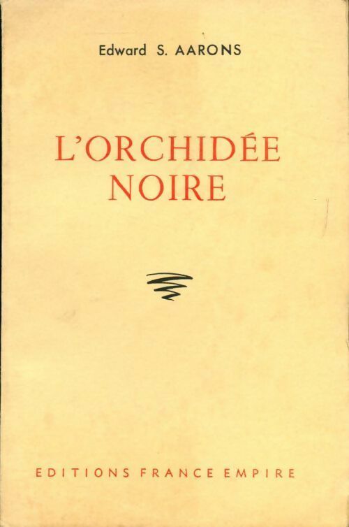 Livrenpoche : L'orchidée noire - Edward S. Aarons - Livre