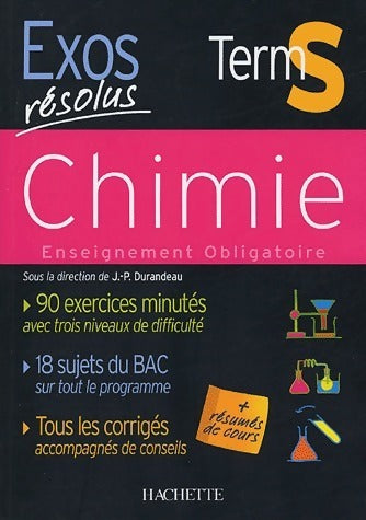 Livrenpoche : Chimie Terminale S. Enseignement obligatoire - Jean-Pierre Durandeau - Livre