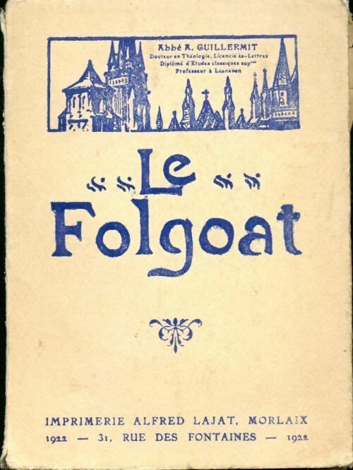 Livrenpoche : Le folgoat - A. Guillermit - Livre