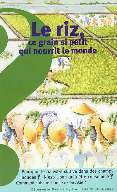 Livrenpoche : Le riz. Ce grain si petit qui nourrit le monde - Raphaëlle Brice - Livre