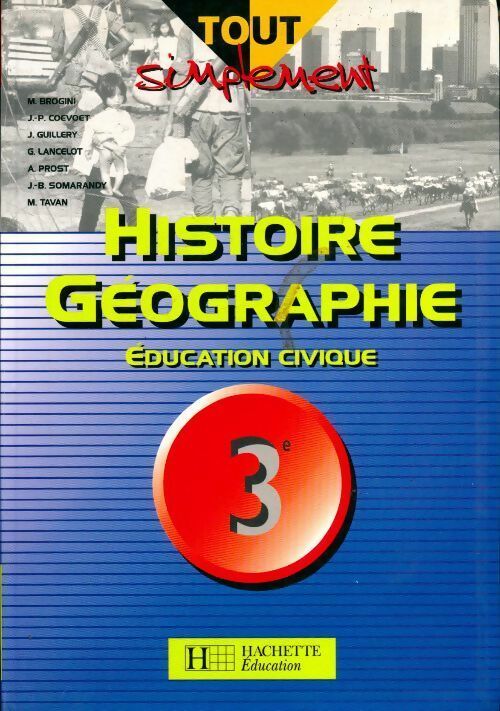 Livrenpoche : Histoire-géographie, éducation civique 3e - Collectif - Livre