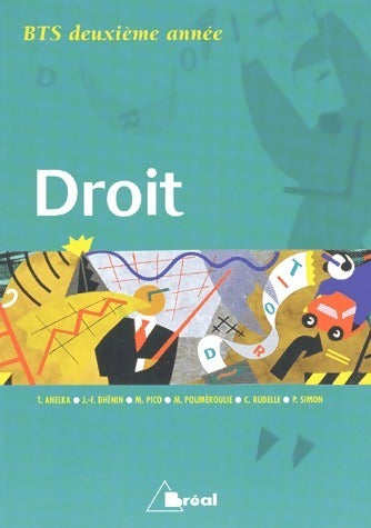Livrenpoche : Droit BTS 2e année - Collectif - Livre