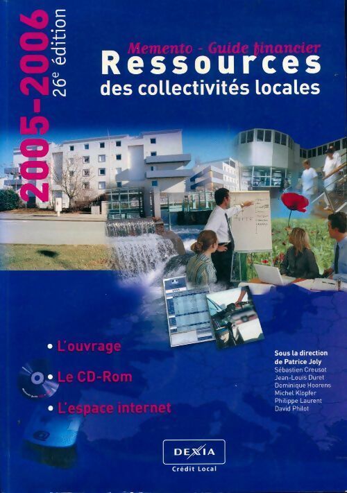 Livrenpoche : Ressources des collectivités locales 2005-2006 - Patrice Joly - Livre