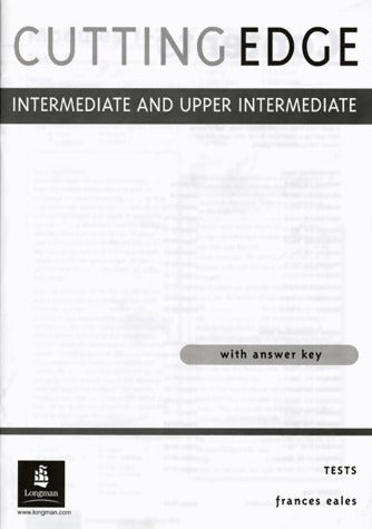 Livrenpoche : Cutting edge intermediate upper intermediate tests with answer key - Jonathan Bygrave - Livre