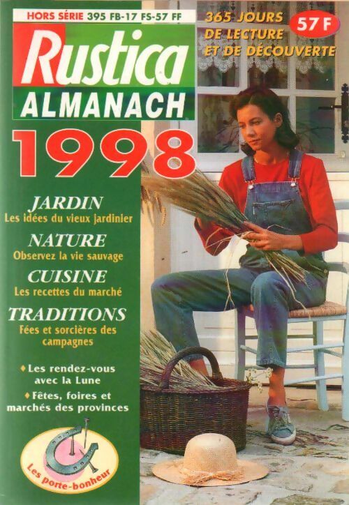 Livrenpoche : Almanach Rustica 1998 - Collectif - Livre