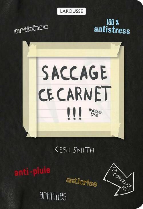 Saccage ce carnet !!! - Keri Smith - Livre