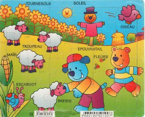 Livrenpoche : Puzzle campagne 24 pièces - Inconnu - Livre