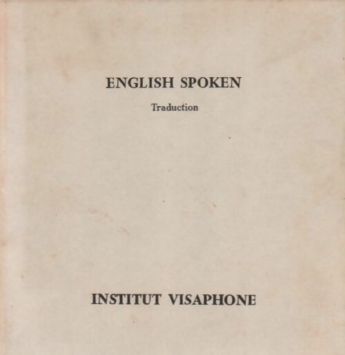 Livrenpoche : English spoken - Collectif - Livre