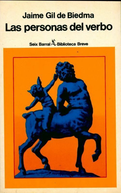 Livrenpoche : Las personas del verbo - Jaime Gil De Biedma - Livre