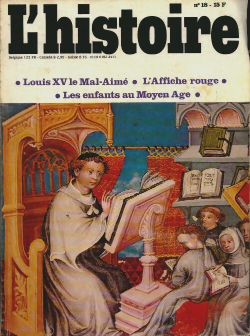 Livrenpoche : L'histoire n°18 : Louis XV le Mal-Aimé - Collectif - Livre