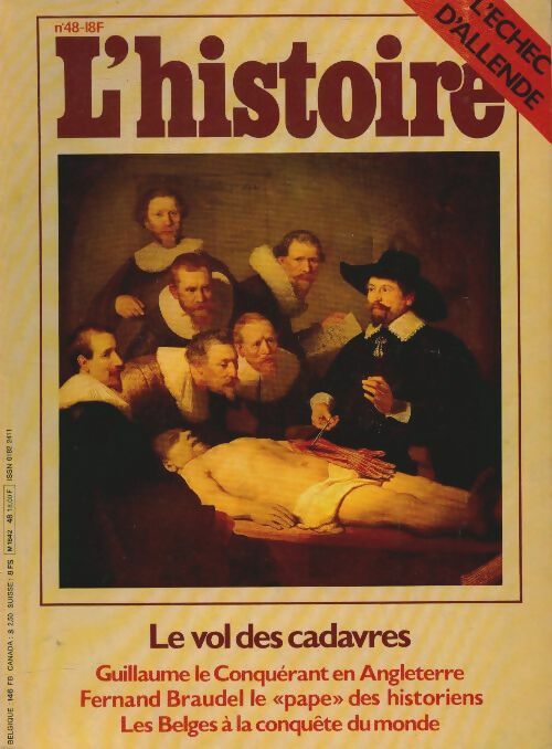 Livrenpoche : L'histoire n°48 : Le vol des cadavres - Collectif - Livre