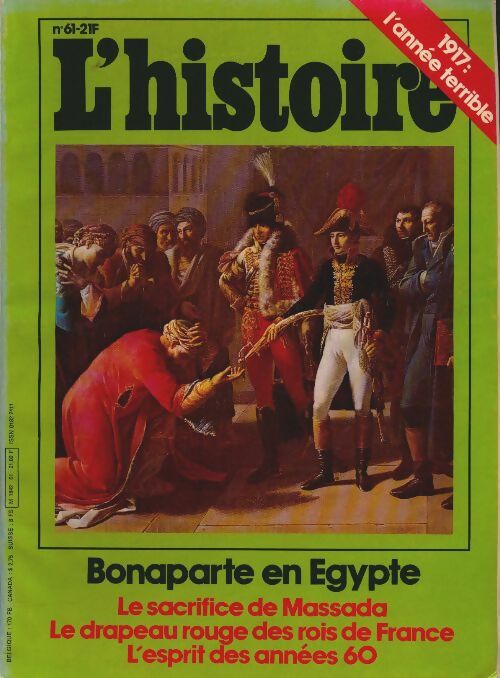 Livrenpoche : L'histoire n°61 : Bonaparte en Egypte - Collectif - Livre