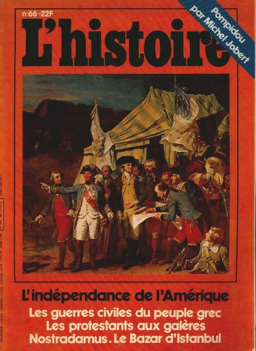 Livrenpoche : L'histoire n°66 : L'indépendance de l'Amérique - Collectif - Livre