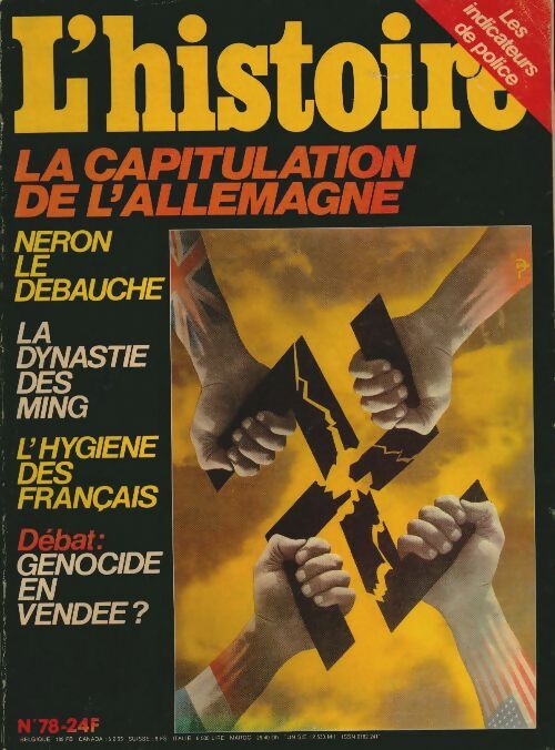Livrenpoche : L'histoire n°78 : La capitulation de l'Allemagne - Collectif - Livre