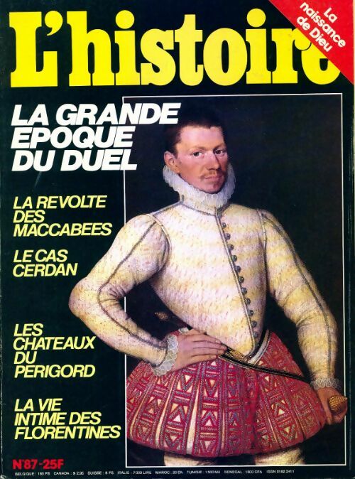 Livrenpoche : L'histoire n°87 : La grande époque du duel - Collectif - Livre