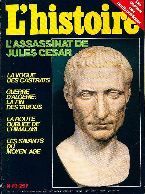 Livrenpoche : L'histoire n°93 : L'assassinat de Jules César - Collectif - Livre