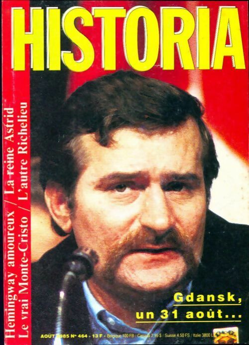 Livrenpoche : Historia n°464 : Gdansk, un 31 août - Collectif - Livre