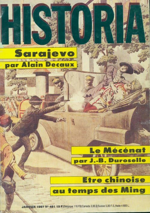Livrenpoche : Historia n°481 : Sarajevo - Collectif - Livre