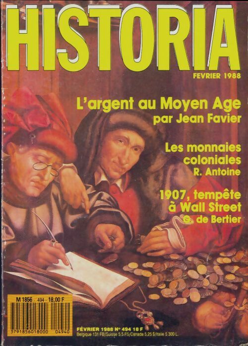 Livrenpoche : Historia n°494 : L'argent au Moyen Age - Collectif - Livre