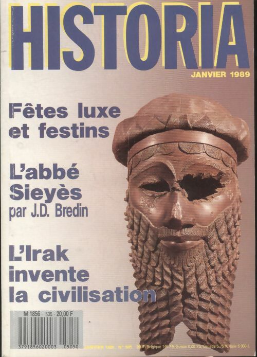 Livrenpoche : Historia n°505 : L'Irak invente la civilisation - Collectif - Livre