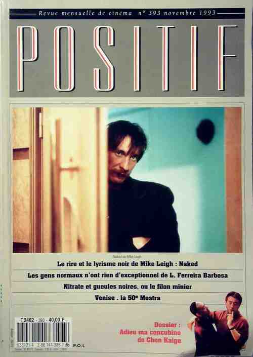 Livrenpoche : Positif n°393 - Collectif - Livre