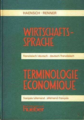 Livrenpoche : Terminologie économique (français/allemand - allemand/français) - Günther Haensch, Rüdiger Renner - Livre