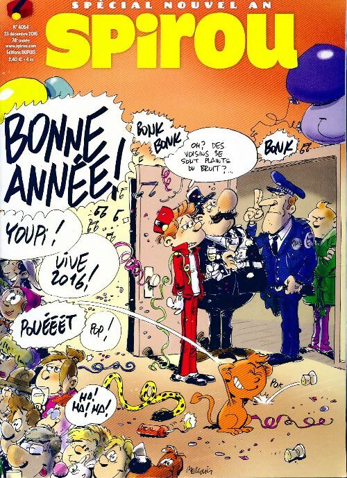 Livrenpoche : Spirou n°4054 : Bonne année ! - Collectif - Livre