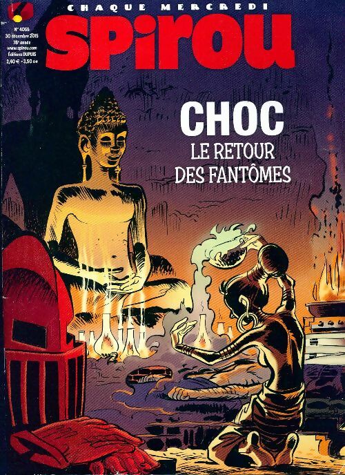 Livrenpoche : Spirou n°4055 : Choc. Le retour des fantômes - Collectif - Livre