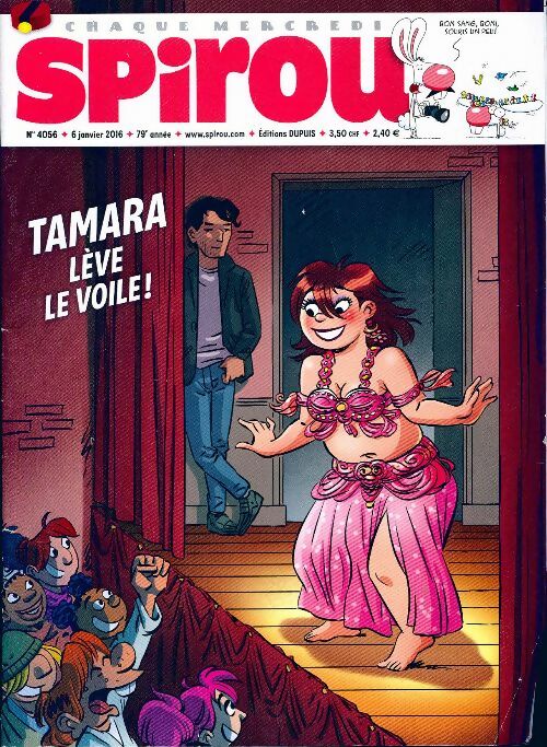 Livrenpoche : Spirou n°4056 : Tamara lève le voile ! - Collectif - Livre
