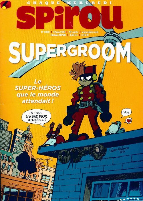Livrenpoche : Spirou n°4080 : Supergroom - Collectif - Livre
