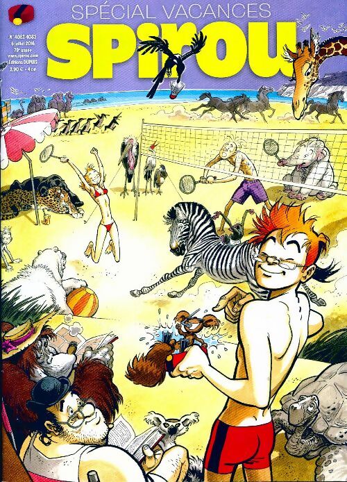 Livrenpoche : Spirou n°4082 : Spécial vacances - Collectif - Livre