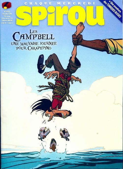 Livrenpoche : Spirou n°4085 : Les Campbell - Collectif - Livre