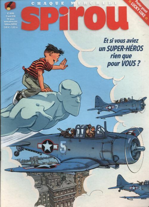 Livrenpoche : Spirou n°4088 :  - Collectif - Livre