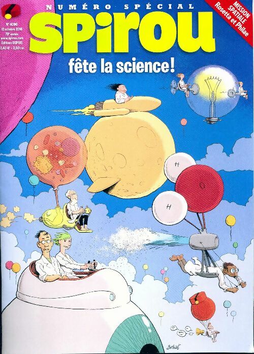 Livrenpoche : Spirou n°4096 : Fête de la science - Collectif - Livre