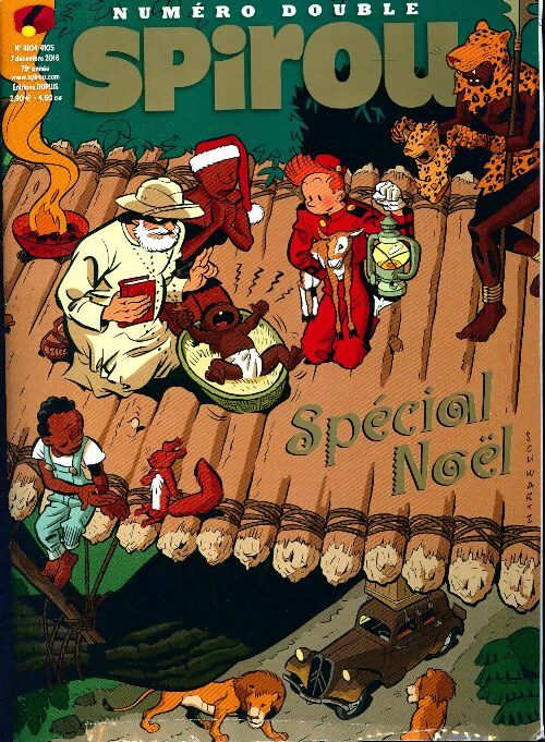 Livrenpoche : Spirou n°4104 : Spécial Noël - Collectif - Livre