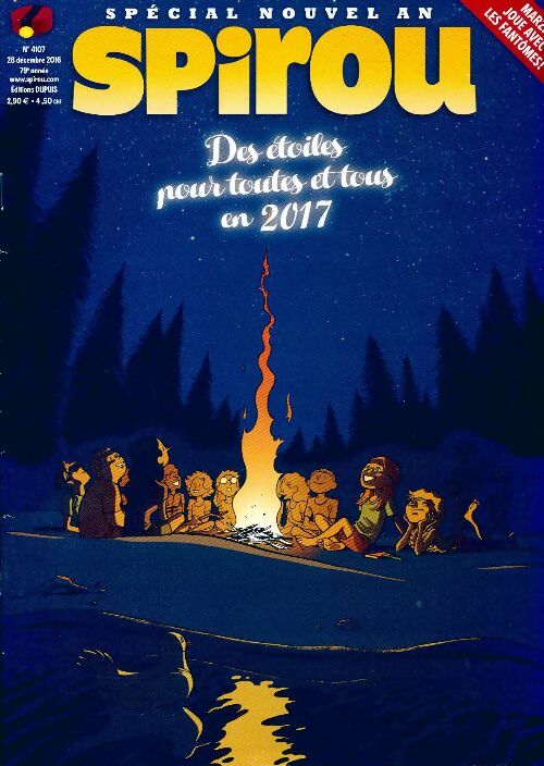 Livrenpoche : Spirou n°4107 : Des étoiles pour toutes et tous en 2017 - Collectif - Livre