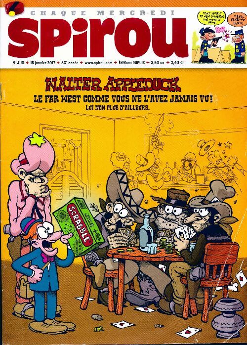 Livrenpoche : Spirou n°4110 : Walter Appleduck - Collectif - Livre