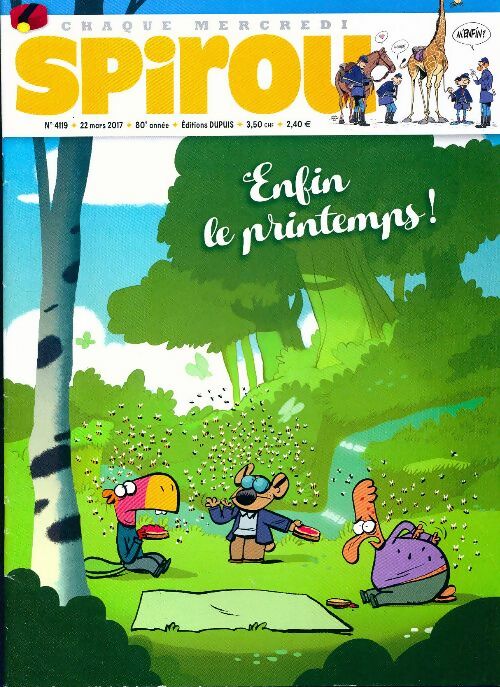 Livrenpoche : Spirou n°4119 : Enfin le printemps ! - Collectif - Livre