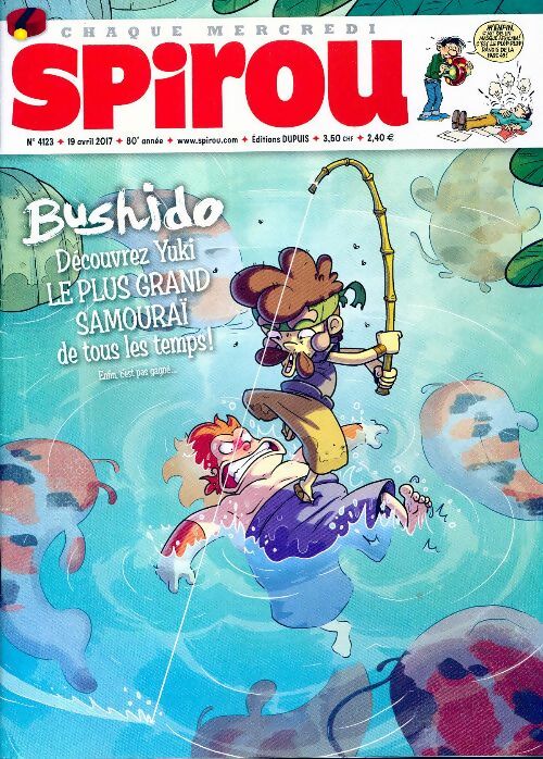Livrenpoche : Spirou n°4123 : Bushido - Collectif - Livre