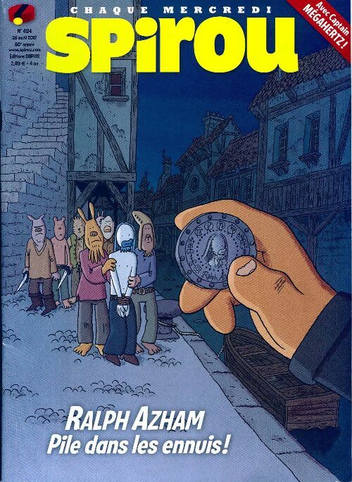 Livrenpoche : Spirou n°4124 : Ralph Azham pile dans les ennuis ! - Collectif - Livre