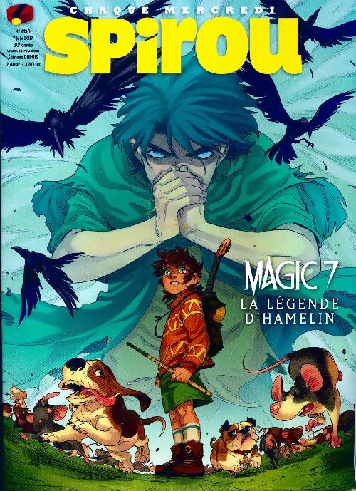 Livrenpoche : Spirou n°4130 : Magic 7, la légende d'Hamelin - Collectif - Livre