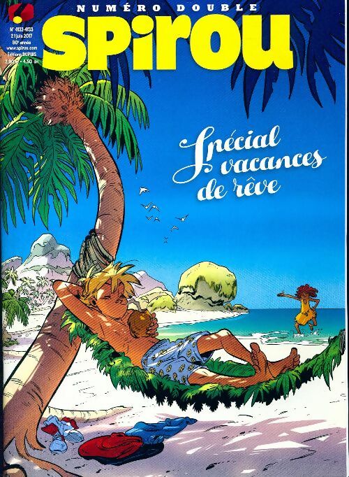 Spirou n°4132 : Spécial vacances de rêve - Collectif -  Spirou - Livre