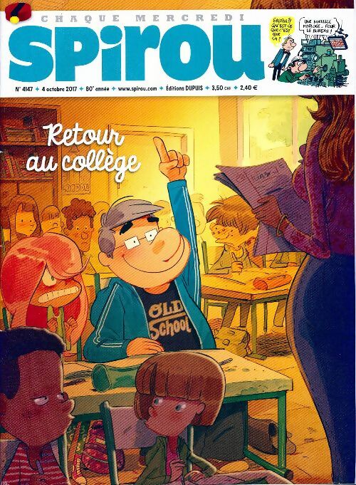 Livrenpoche : Spirou n°4147 : Retour au collège - Collectif - Livre