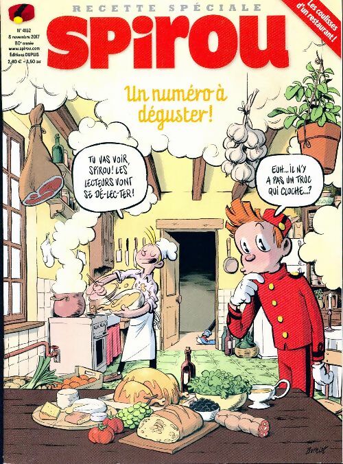 Livrenpoche : Spirou n°4152 : Un numéro à déguster ! - Collectif - Livre