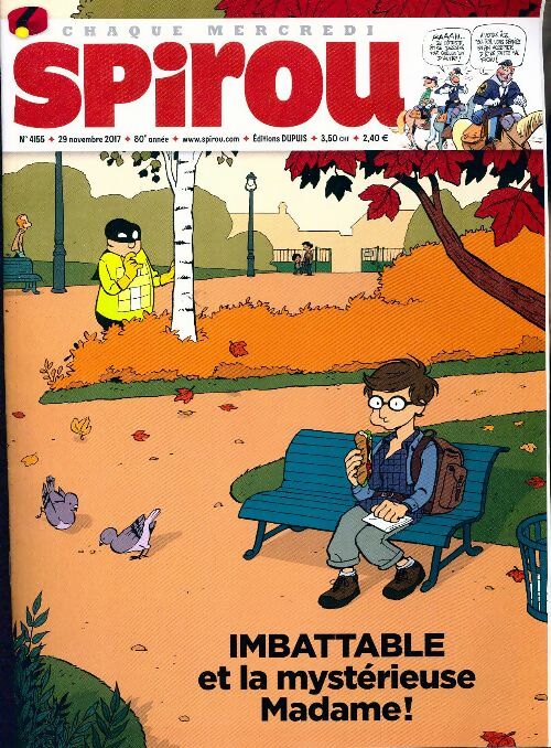 Livrenpoche : Spirou n°4155 : Imbattable et la mystérieuse Madame ! - Collectif - Livre