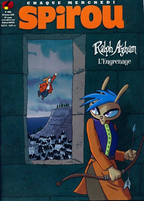 Livrenpoche : Spirou n°4168 : Ralph Azham l'engrenage - Collectif - Livre