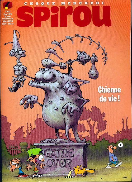 Livrenpoche : Spirou n°4171 : Chienne de vie ! - Collectif - Livre