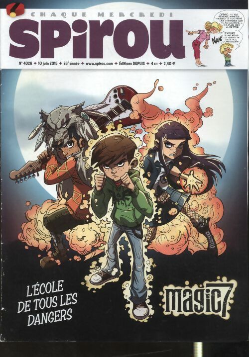 Livrenpoche : Spirou n°4026 :  - Collectif - Livre